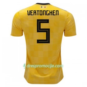 Belgija Dres Vertonghen 5 Gostujući Svjetsko prvenstvo 2018